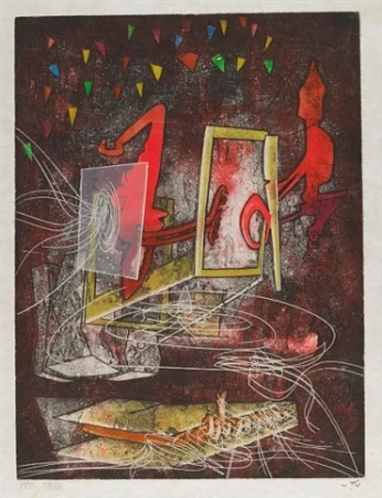 Ets En Aquatint Matta - Une saison en enfer, suite complète