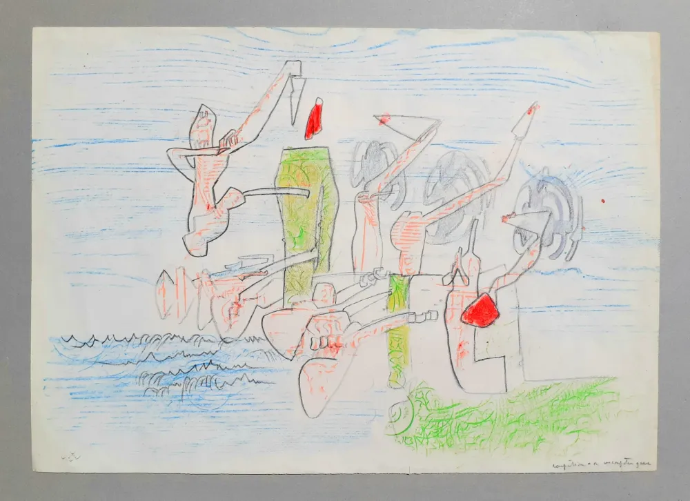 Geen Techniek Matta - Untitled