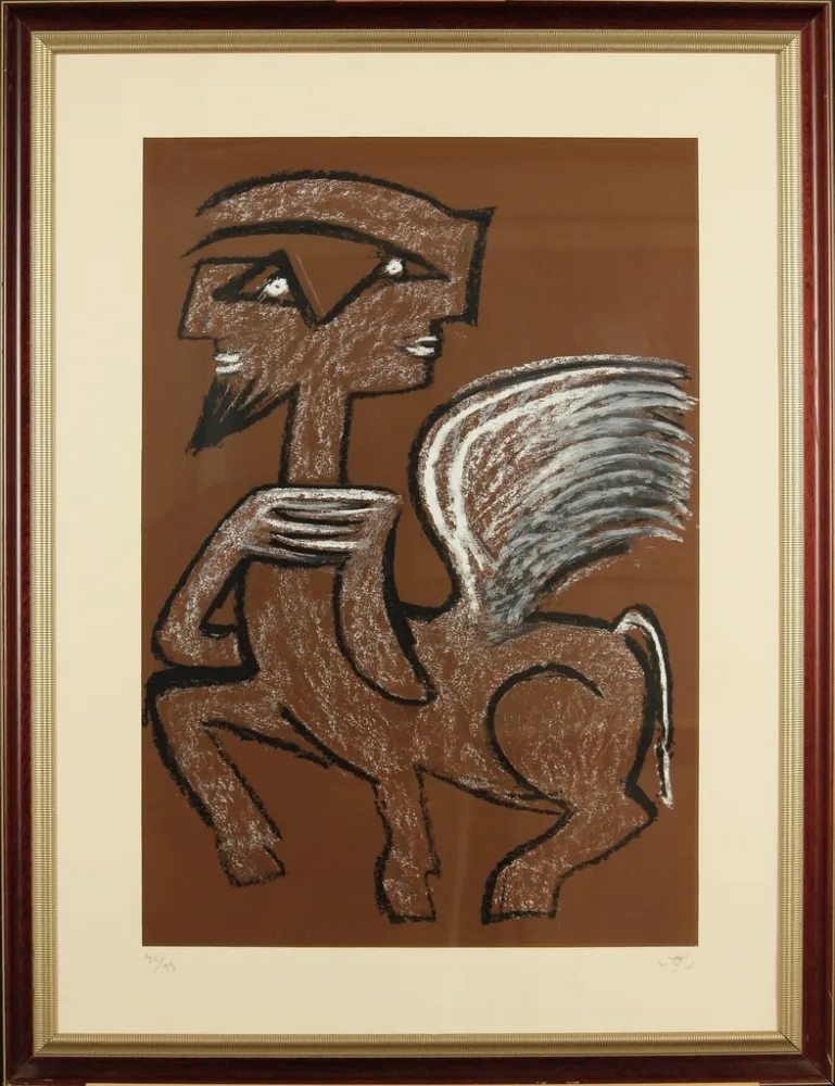 Zeefdruk Matta - Untitled 