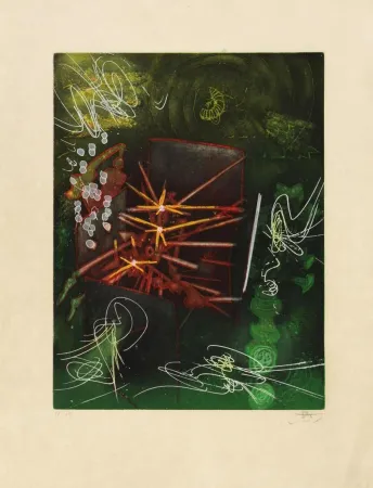 Ets En Aquatint Matta - Untitled from 