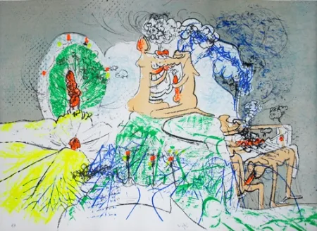 Lithografie Matta - Vivunt in Venerem 