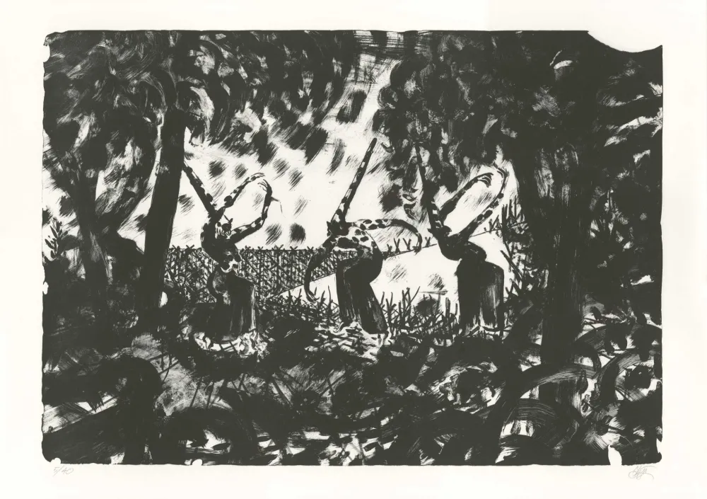 Lithografie Mattotti - Tiepolo - La Danse