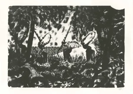 Lithografie Mattotti - Tiepolo - La Danse