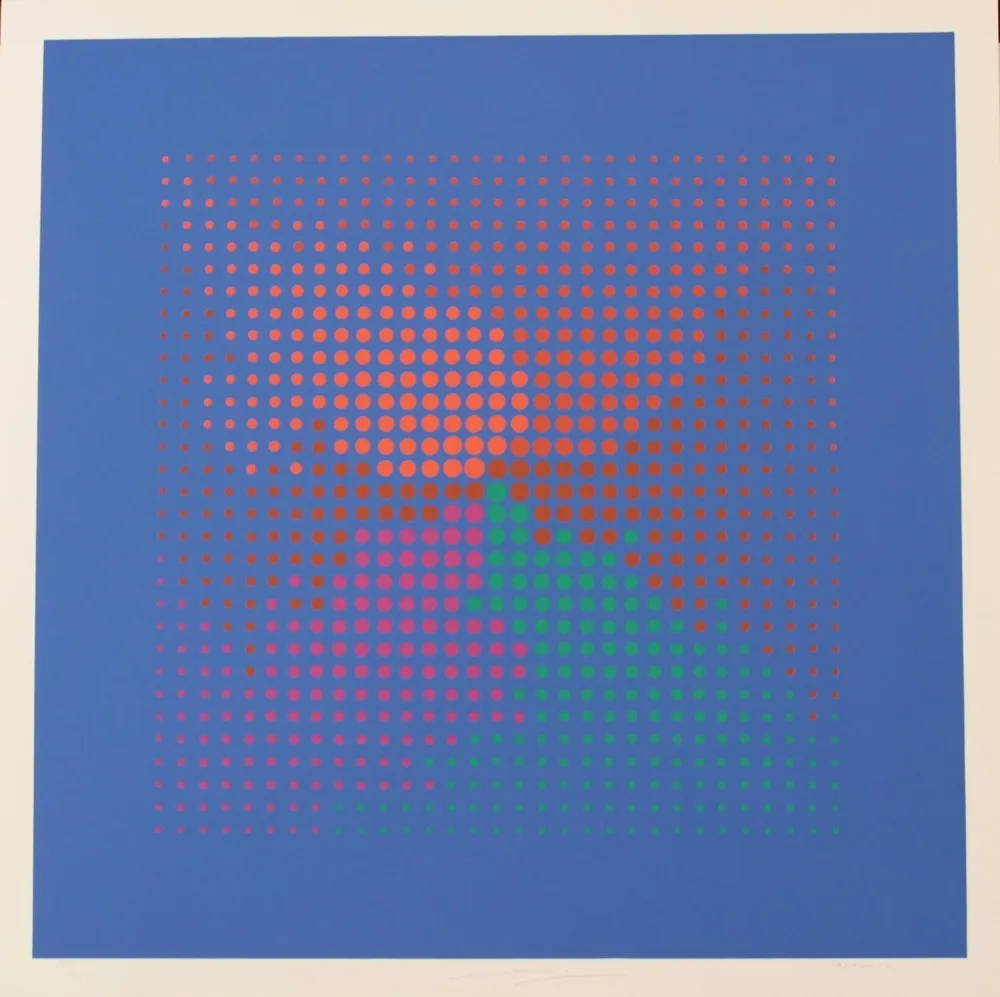 Lithografie Mavignier - DEFORMED SQUARE - EXACTA FROM CONSTRUCTIVISM TO SYSTEMATIC ART 1918-1985