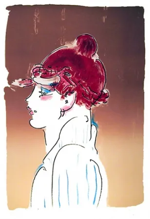 Lithografie Max - Girl From Ibiza