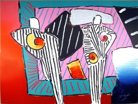 Lithografie Max - Timeline Dega Man