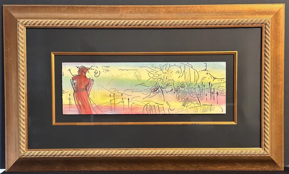 Geen Techniek Max - Untitled Original Watercolor on Paper
