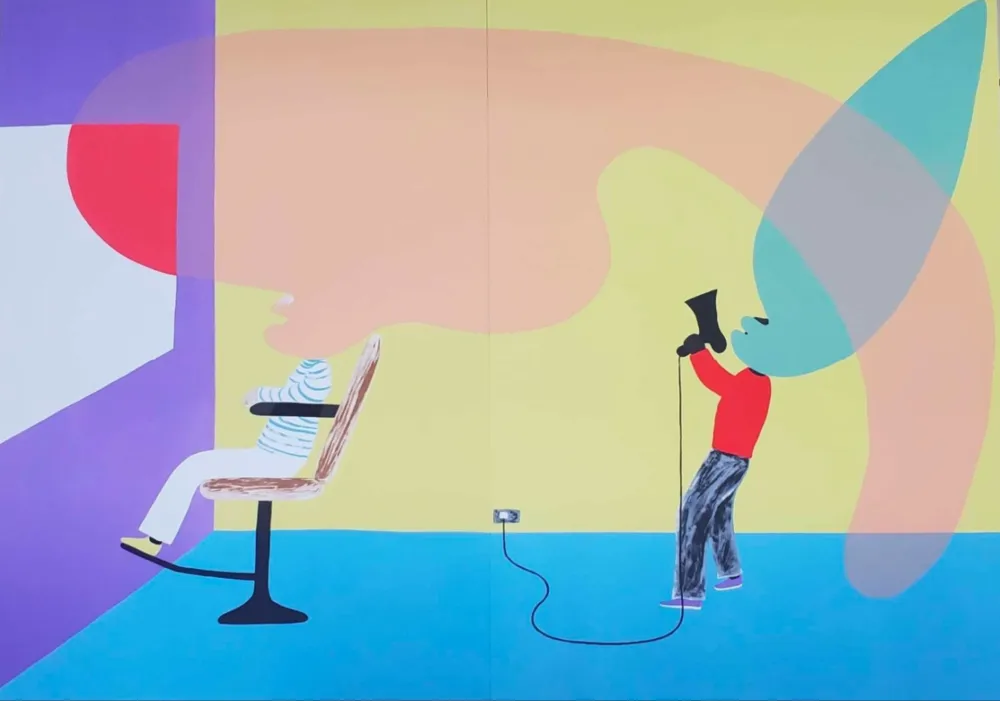 Lithografie Mcdonald  - Hairsalon