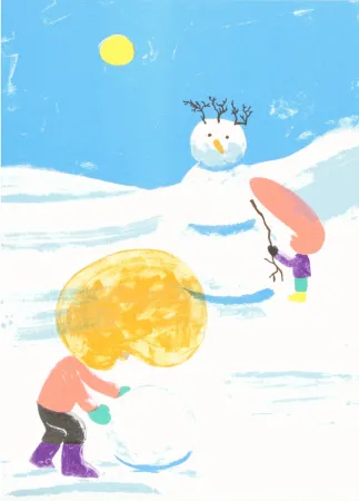 Lithografie Mcdonald  - Snowman