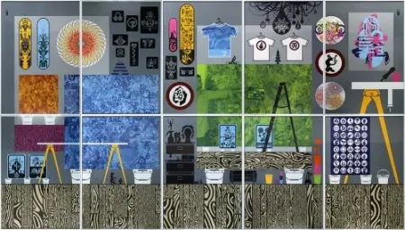 Lithografie Mcginness - Studio View