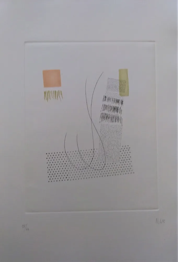 Ets En Aquatint Melotti - Senza titolo