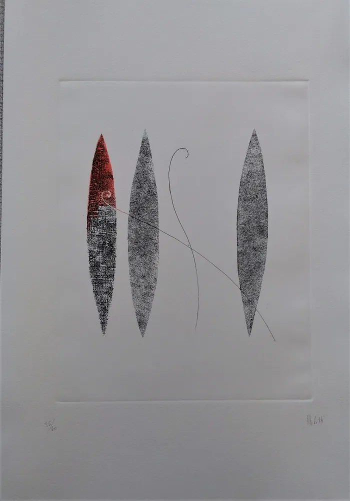 Ets En Aquatint Melotti - Senza titolo