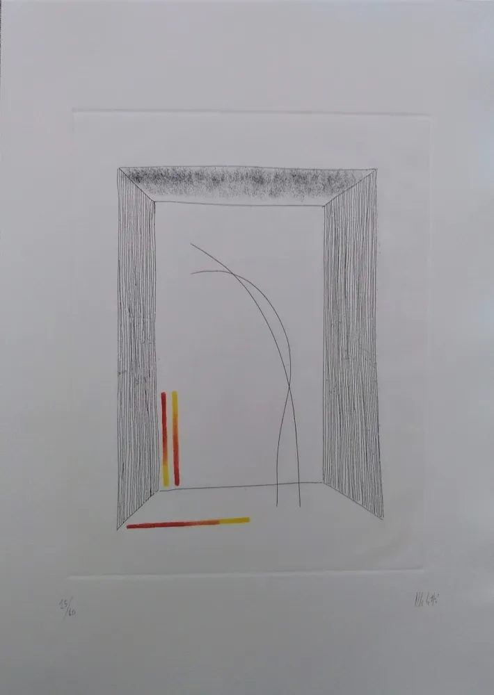 Ets En Aquatint Melotti - Senza titolo