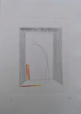 Ets En Aquatint Melotti - Senza titolo