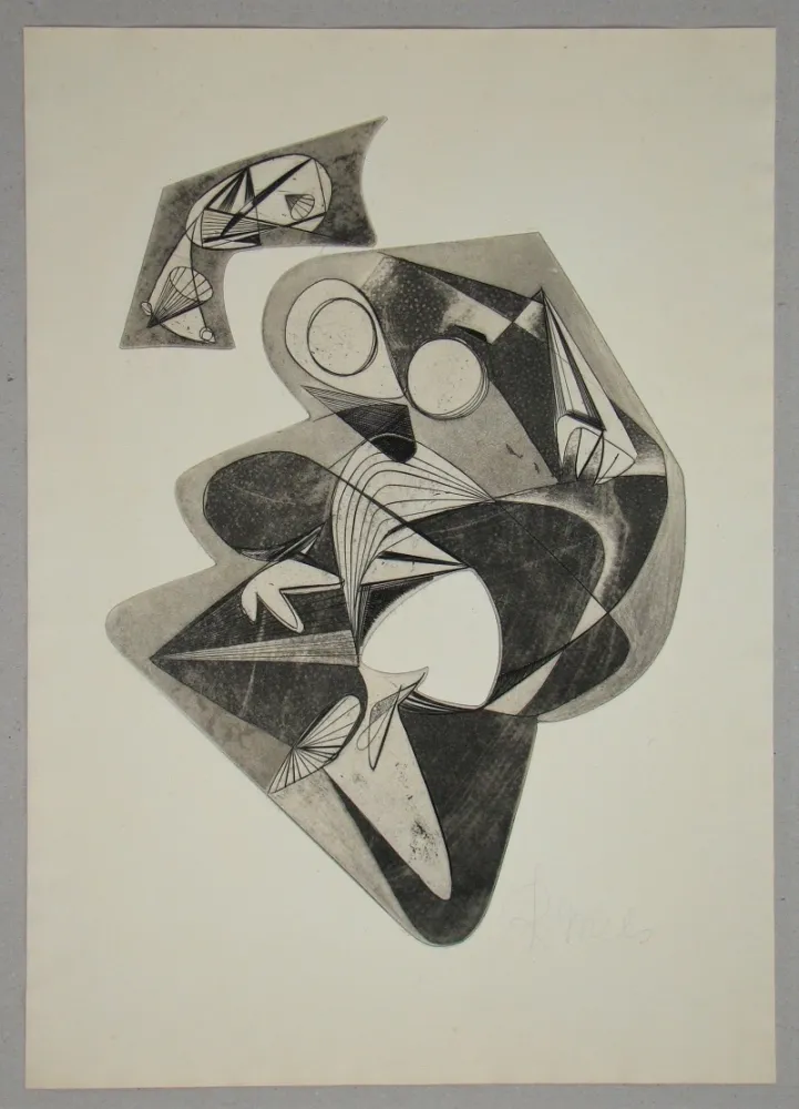 Ets Mels - Composition pour Art Abstrait