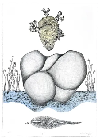 Lithografie Mercado - Origen