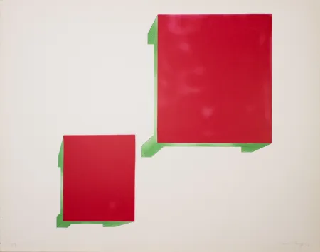 Lithografie Merz - Il numero ingrassa (come) frutti d'estate e le foglie abbondanti 1. 1 . 2 . 3 . 5...