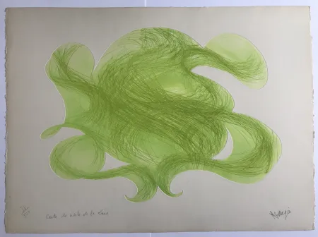 Droge Naald Messagier - Carte de visite de la lune