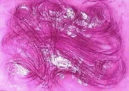 Ets En Aquatint Messagier - Les mangeurs de vent 