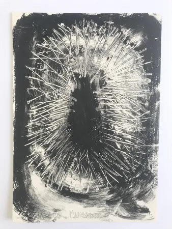 Zeefdruk Messagier - Pour le peuple Sud-africain