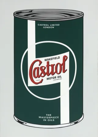Zeefdruk Meyer  - Castrol Motor Oil