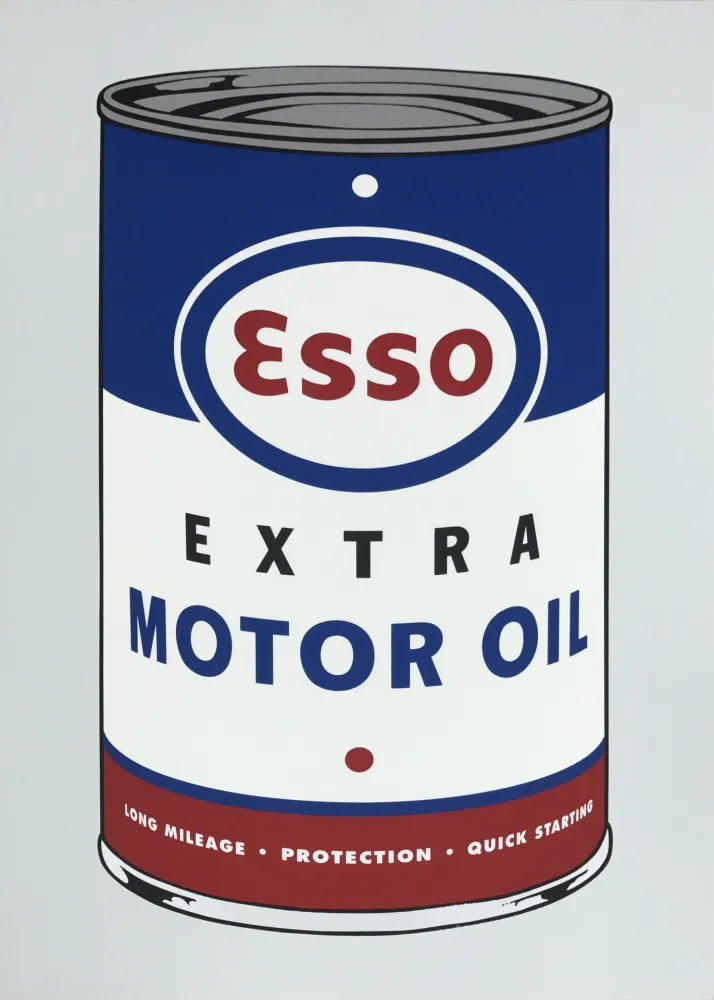 Zeefdruk Meyer  - Esso Extra Motor Oil