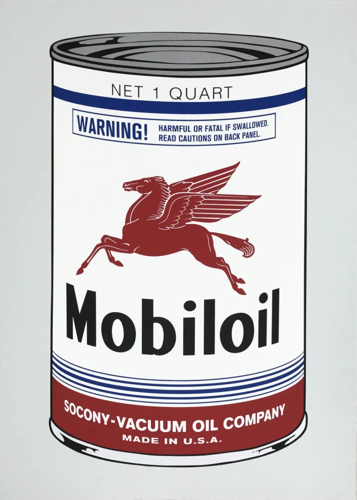 Zeefdruk Meyer  - Mobil Oil