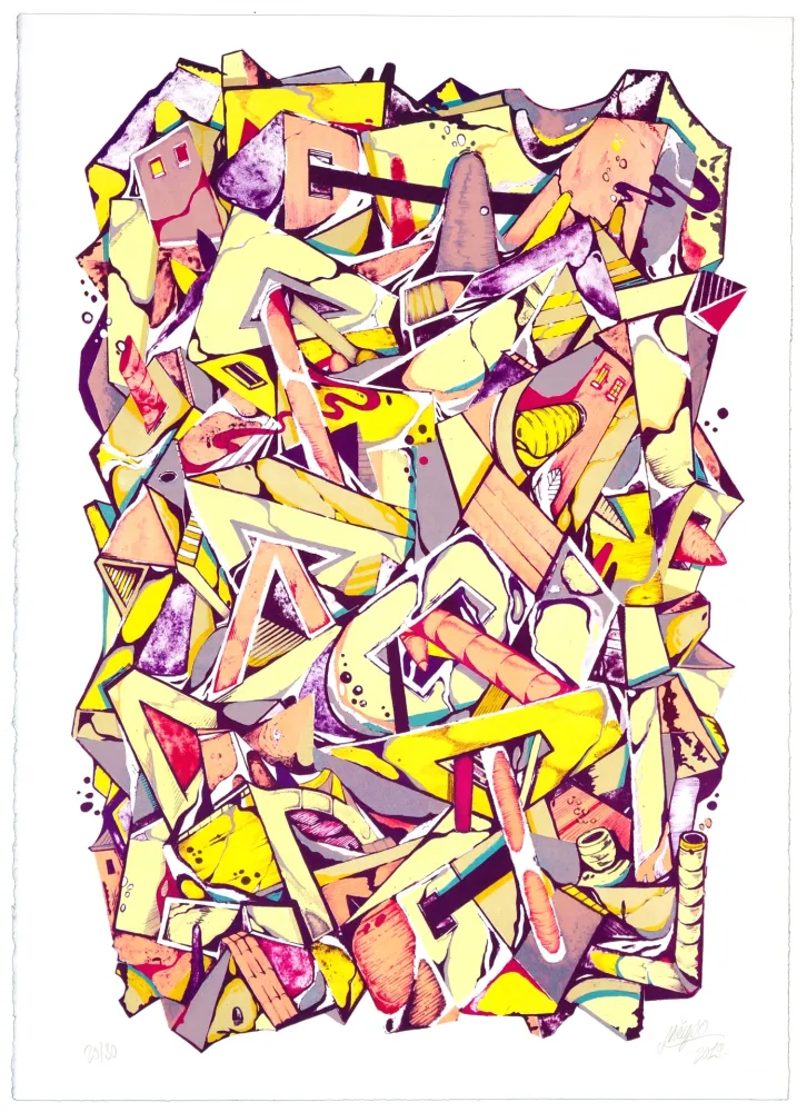 Lithografie Meyso - Sans titre