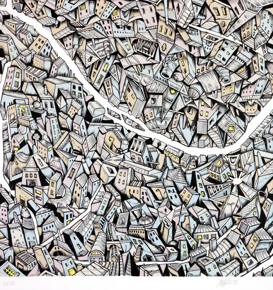 Lithografie Meyso - Sans titre