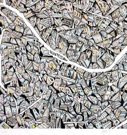 Lithografie Meyso - Sans titre