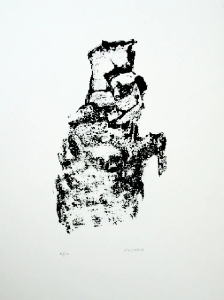 Lithografie Michaux - Composition 115