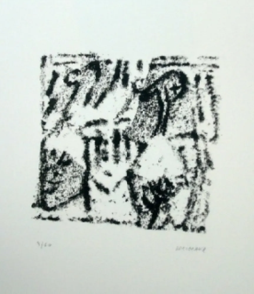 Lithografie Michaux - Composition 119