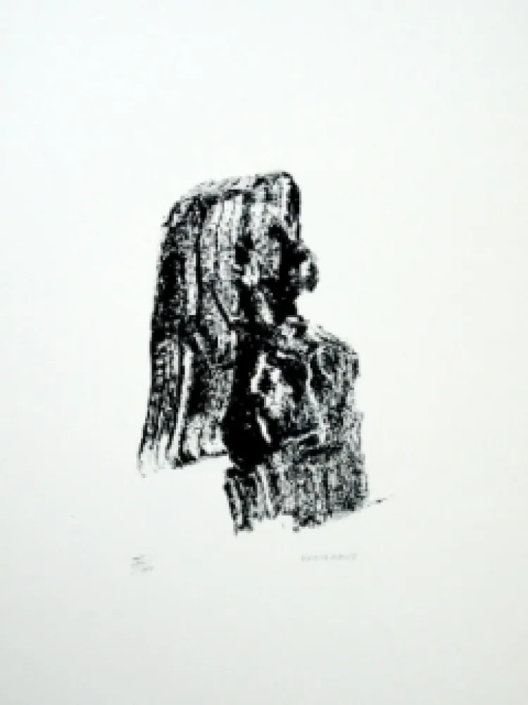 Lithografie Michaux - Composition 125