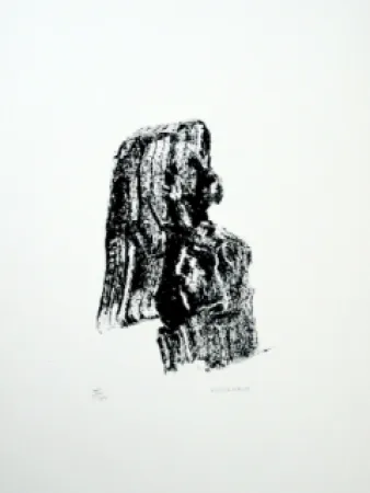 Lithografie Michaux - Composition 125