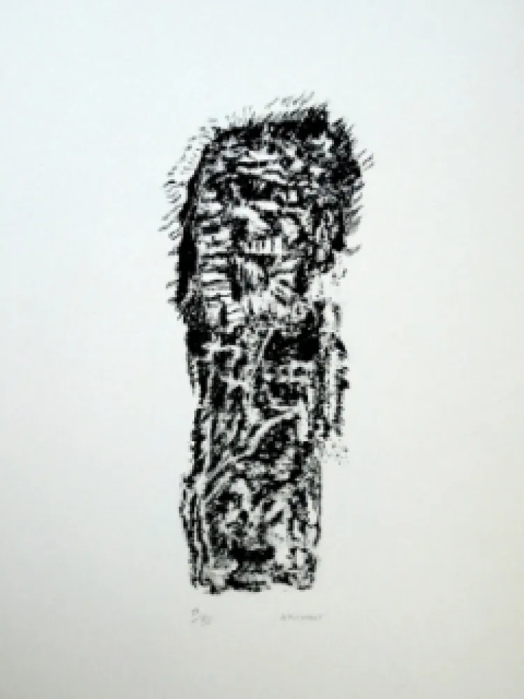 Lithografie Michaux - Composition 128