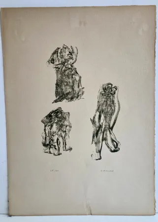 Lithografie Michaux - Lithographie signée et numérotée