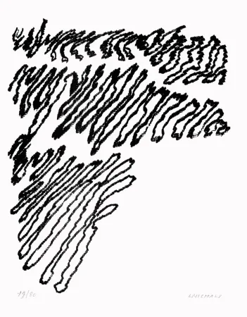 Lithografie Michaux - Par la voie des rythmes