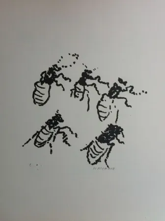 Lithografie Michaux - Par la voie des rythmes 161