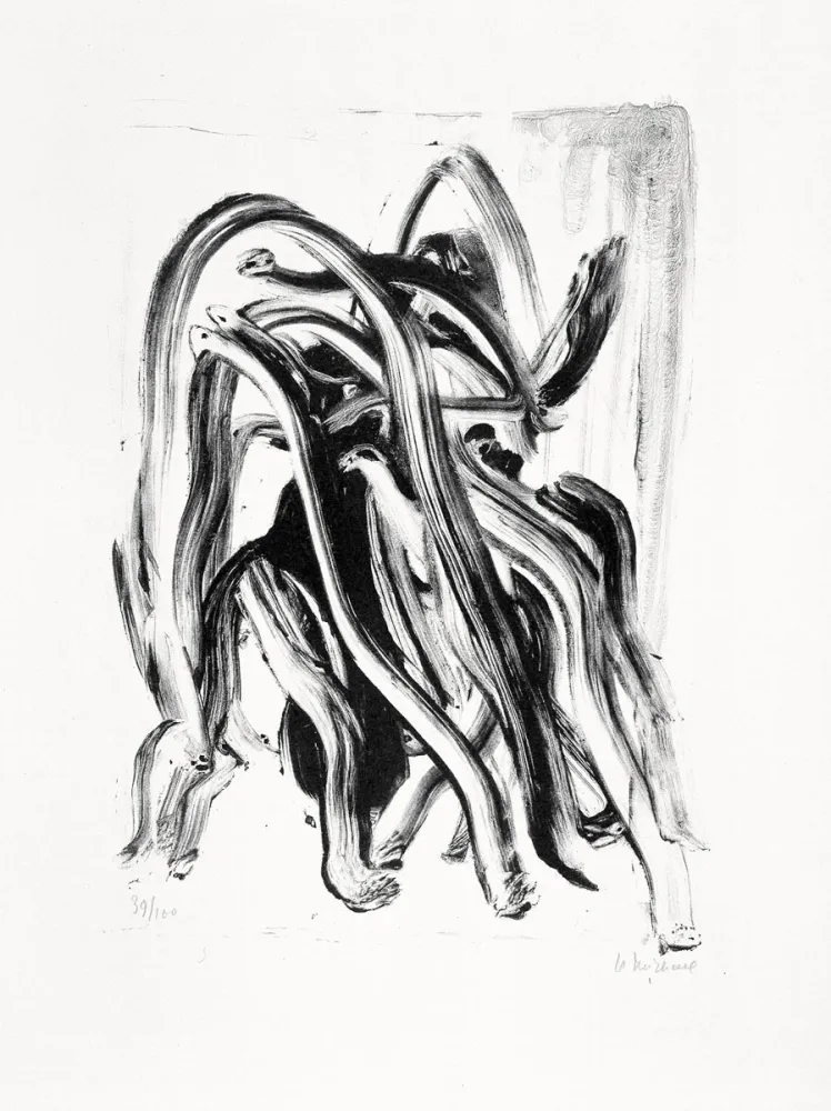 Lithografie Michaux - Pour Brunidor