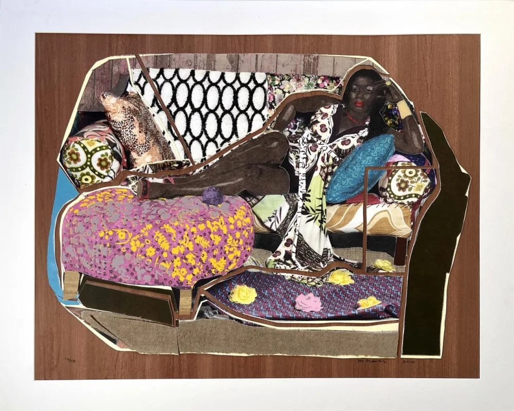 Zeefdruk Mickalene - You're Gonna Give Me the Love I Need