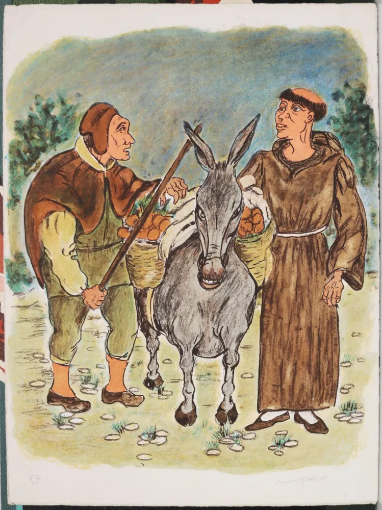 Lithografie Migneco - Da 