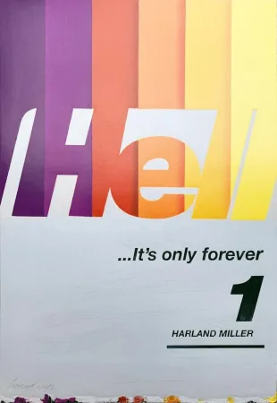 Houtsnede Miller - Hell... It's Only Forever 1