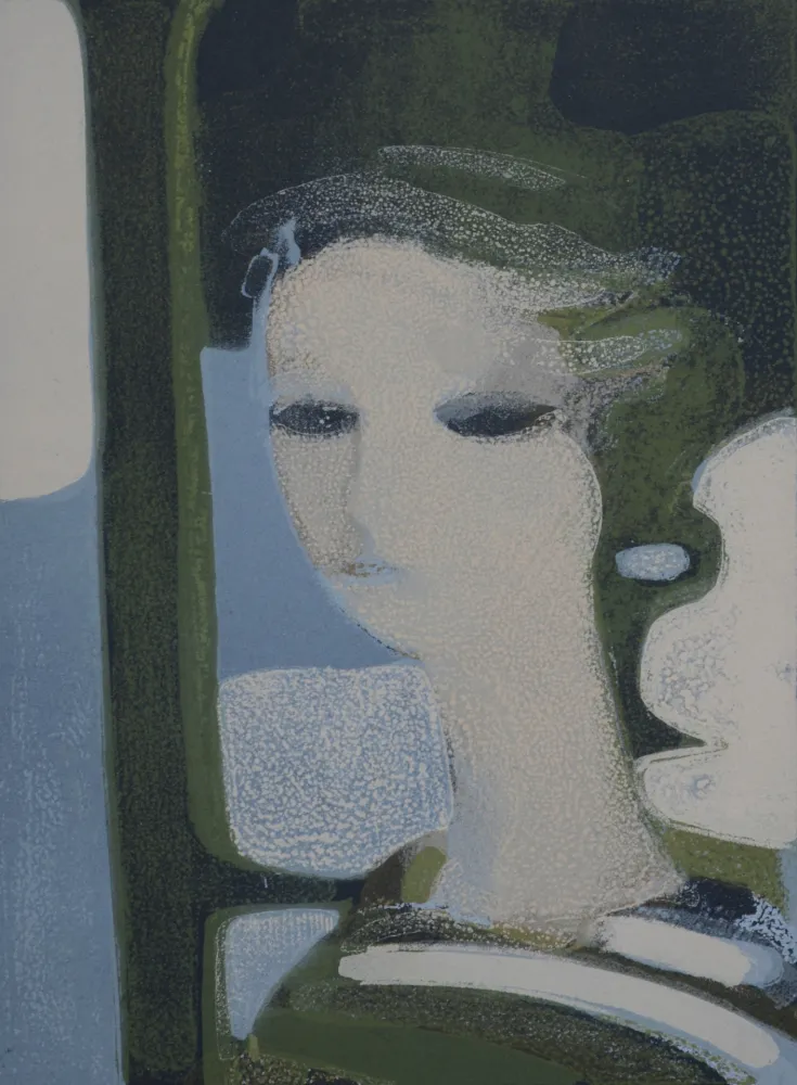 Lithografie Minaux - Sandra, 1965
