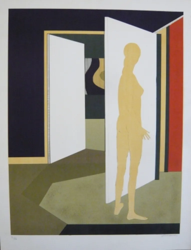 Lithografie Minaux - Vénus