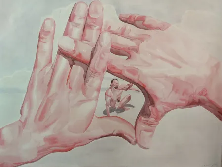 Lithografie Minjun - Hands