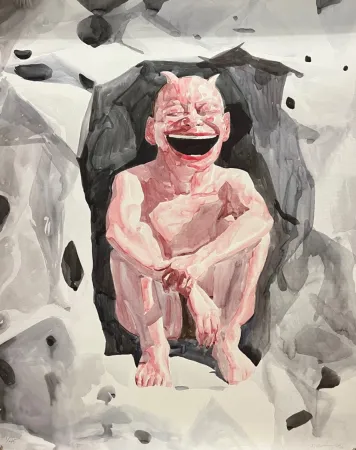 Lithografie Minjun - Smile-ISM , nº 26