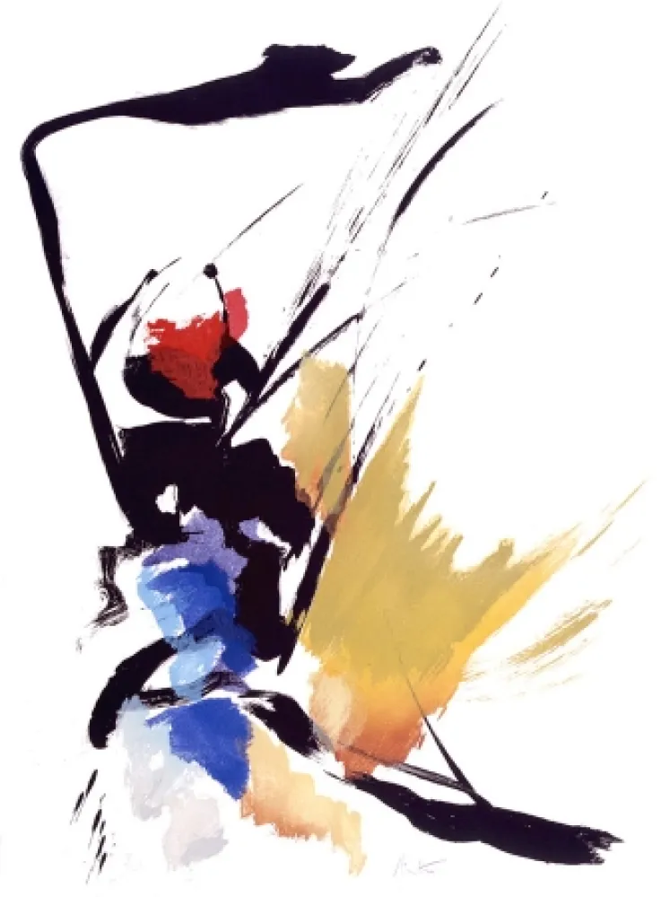 Aquatint Miotte - Aux 4 vents