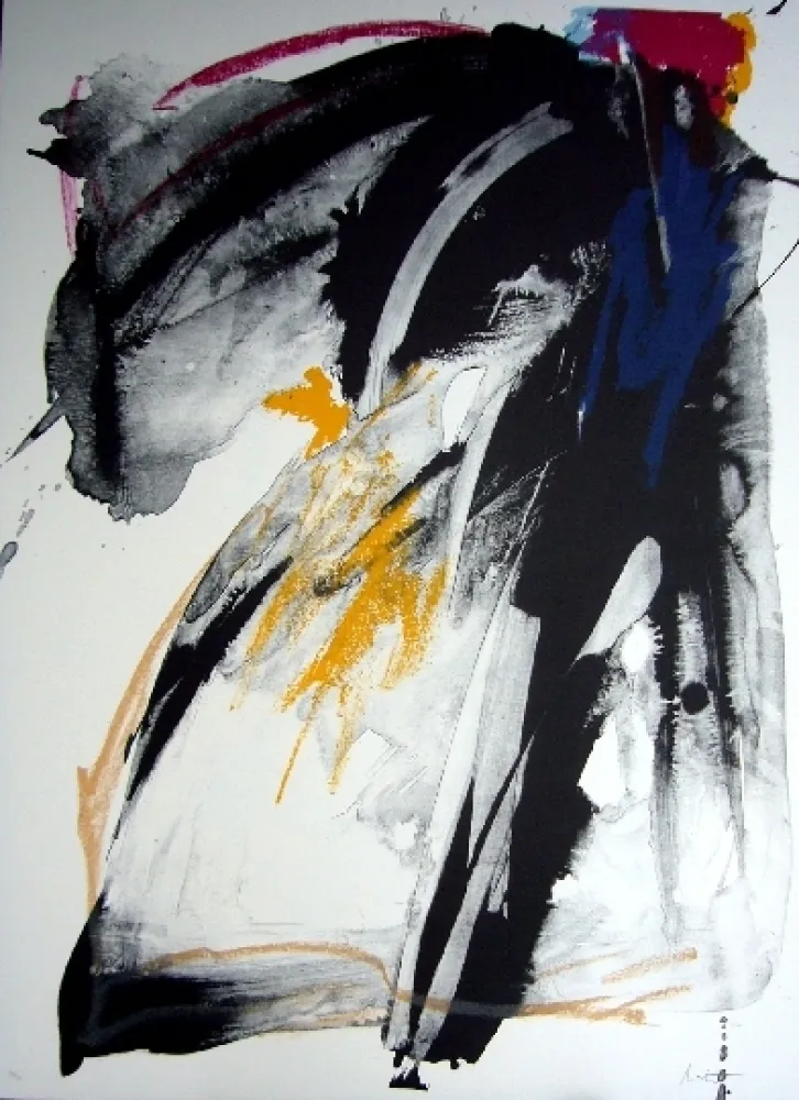 Lithografie Miotte - Ballade