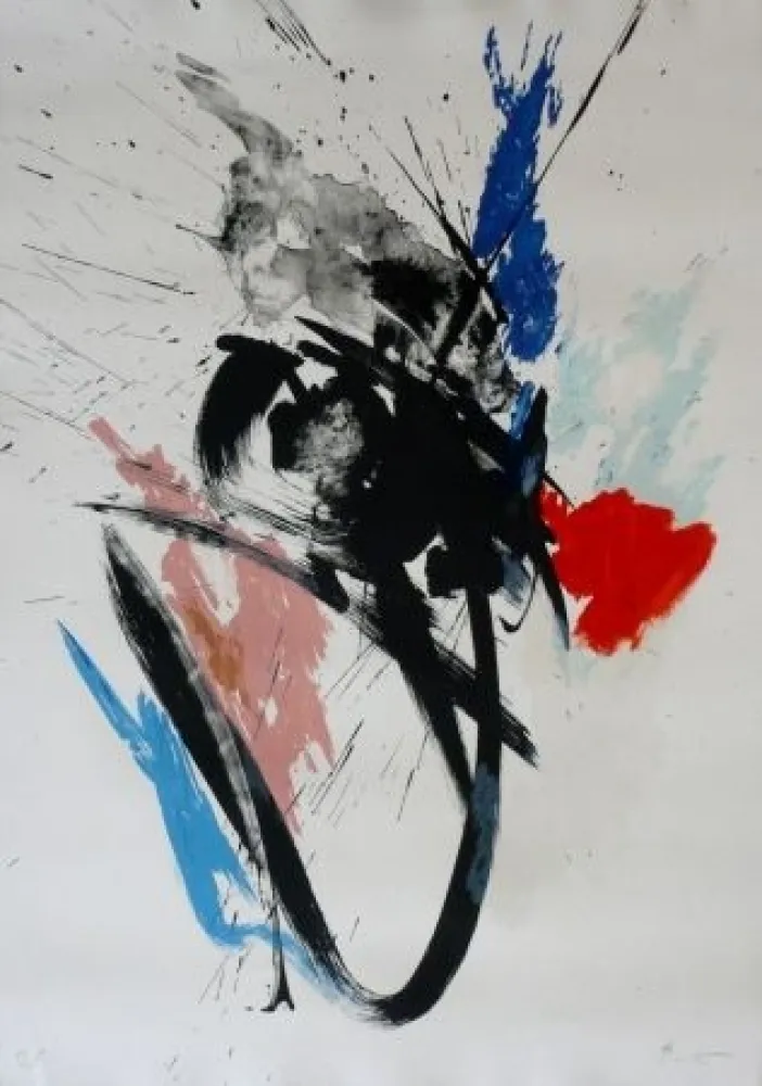 Lithografie Miotte - Composition 110