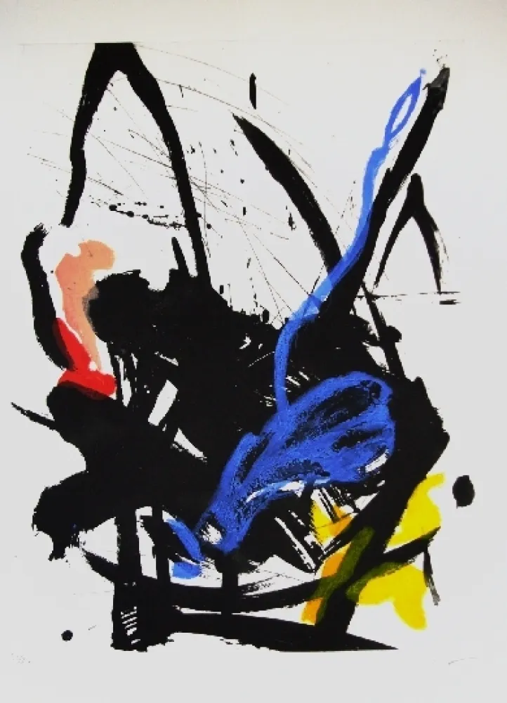 Aquatint Miotte - Composition 4